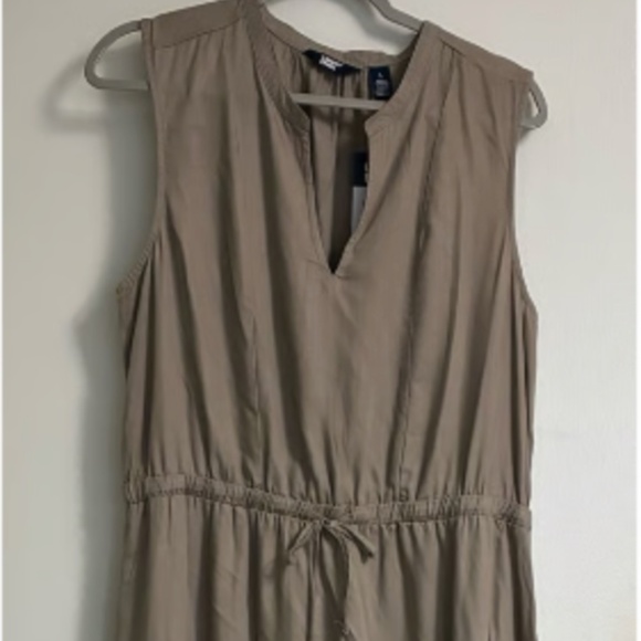 Land’s End Tiered Midi Dress, Large - Picture 1 of 3